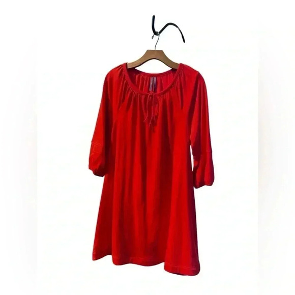 ANTHROPOLOGIE Orange Anais tunic dress Size S - Picture 11 of 16